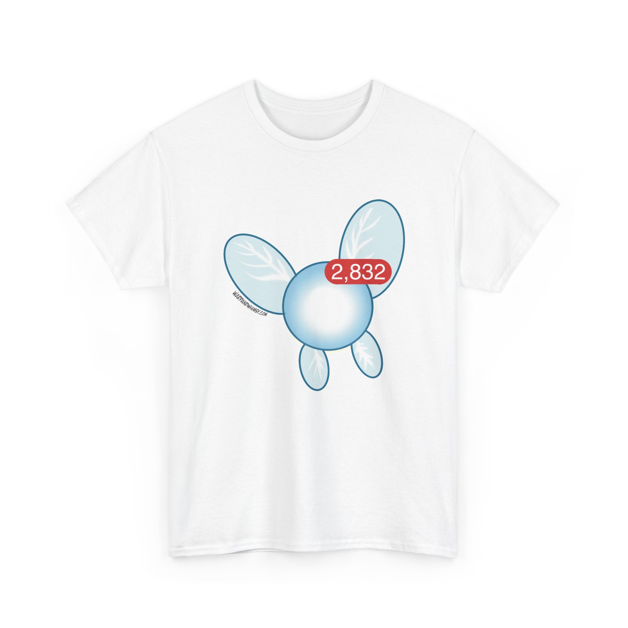 Hey! Listen! 2,832 Notifications T-Shirt - Image 6