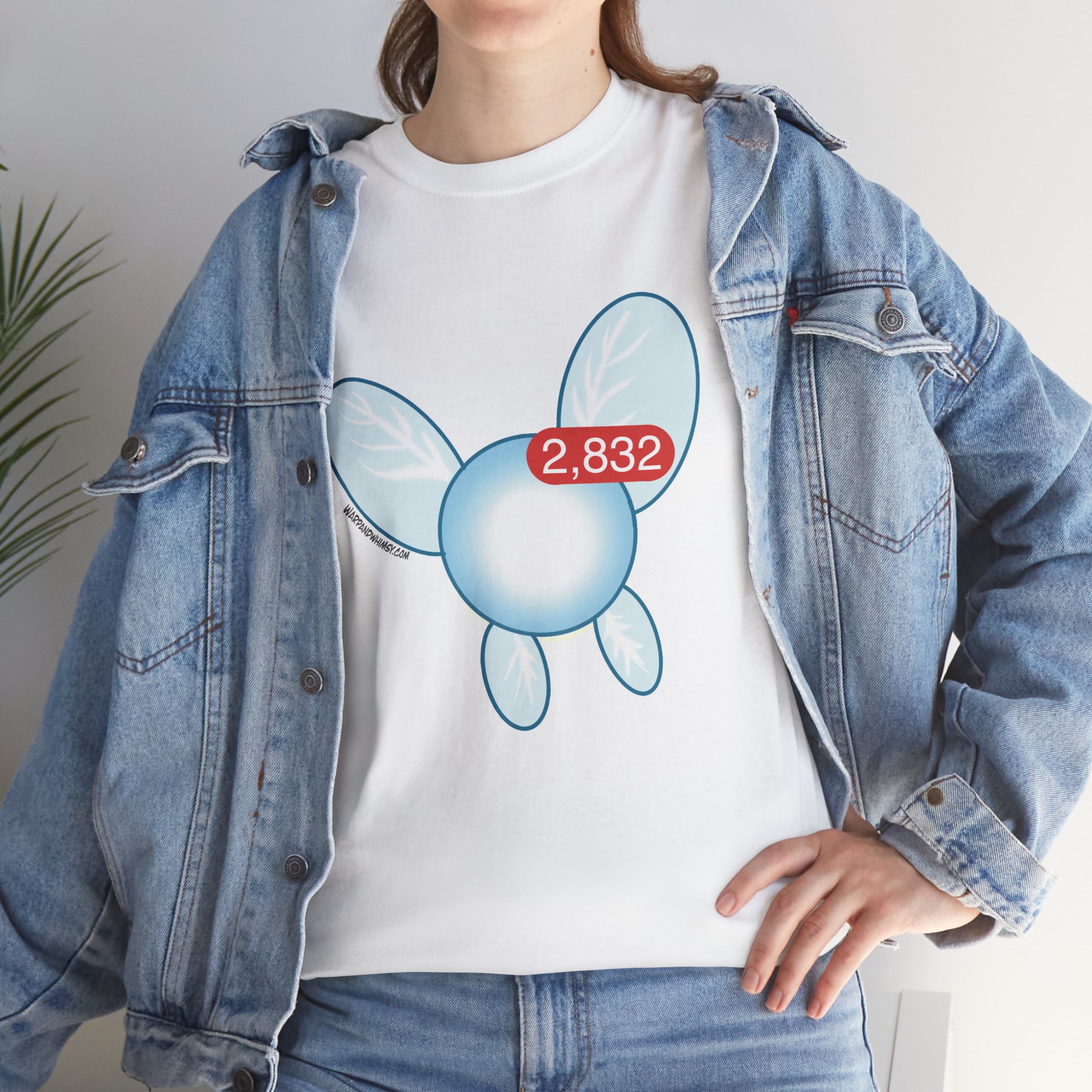 Hey! Listen! 2,832 Notifications T-Shirt - Image 9