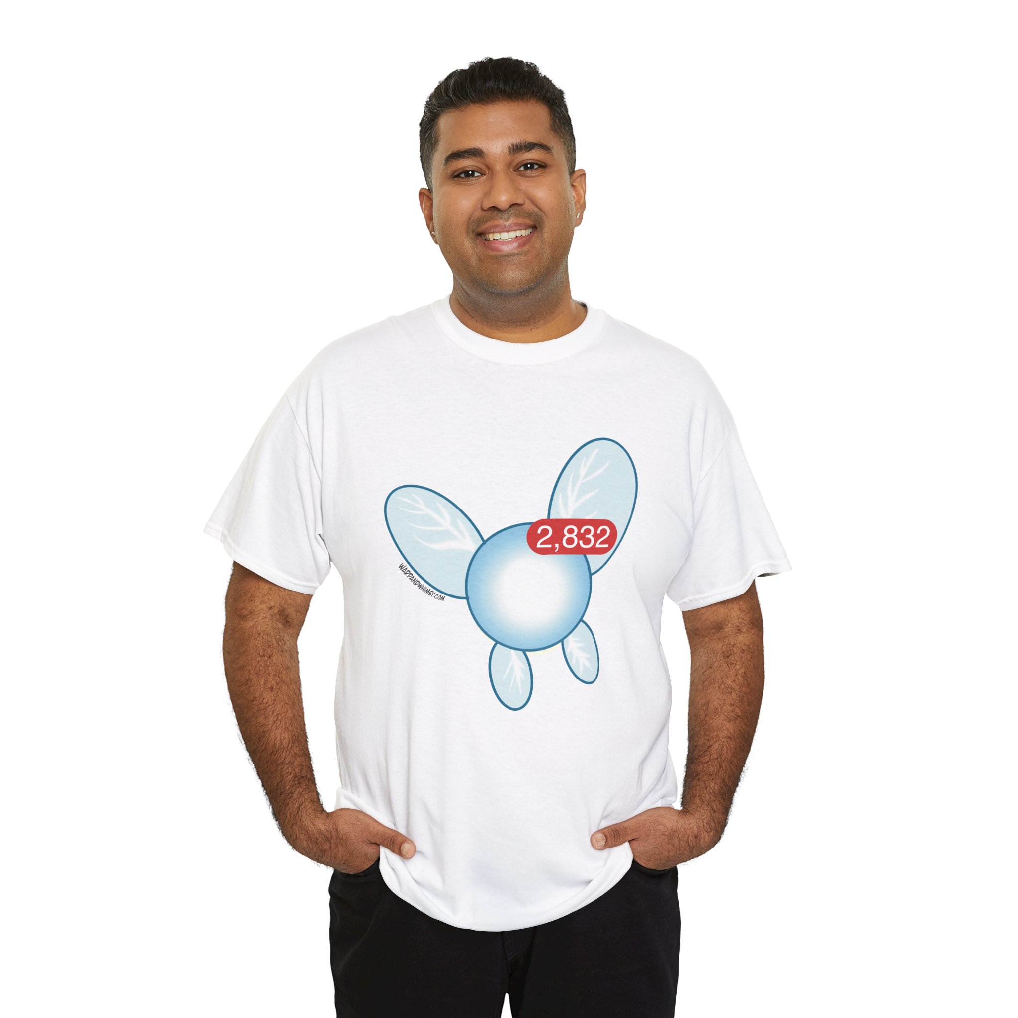 Hey! Listen! 2,832 Notifications T-Shirt - Image 8